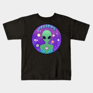 Believe in Me Kids T-Shirt